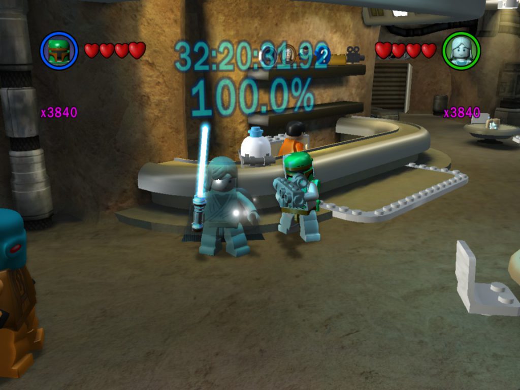 100% Lego Star Wars Complete Saga